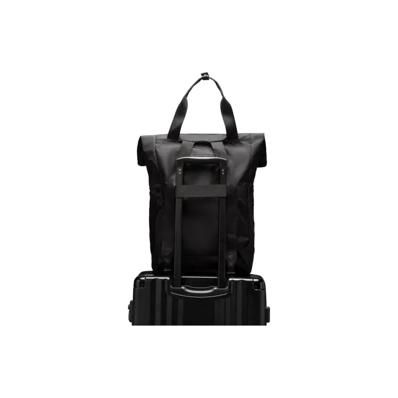 Lululemon Packable Polyester Handbag, Backpack Regular Unisex Black & Traverse Gray-3