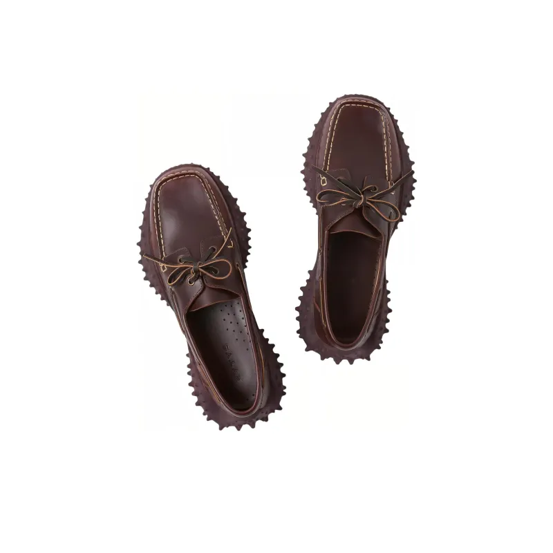 EYTYS Boat Shoes Unisex Burgundy-4