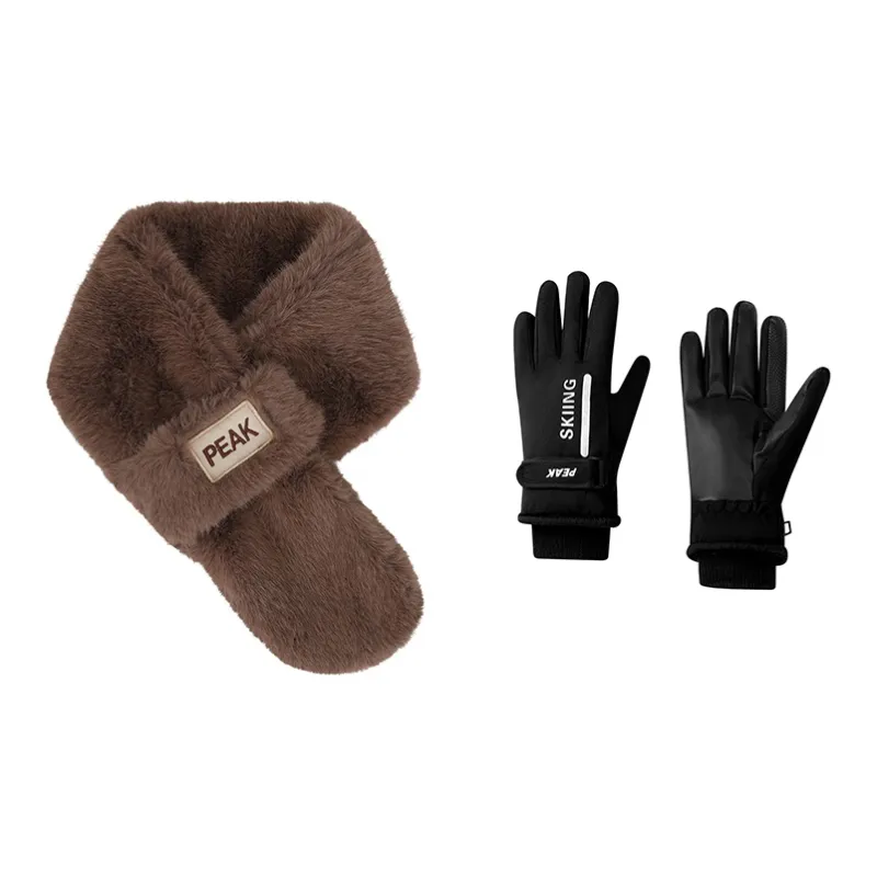 PEAK Knit Scarves Unisex-5