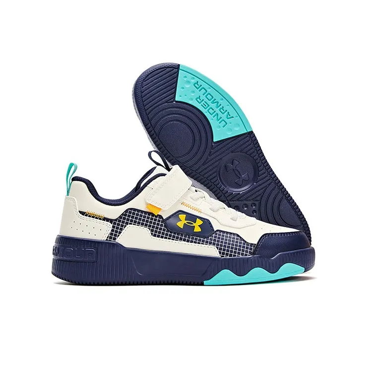 Under Armour Anti Slip Wear Resistant Low Top Kids' Skateboarding Shoes Unisex-14