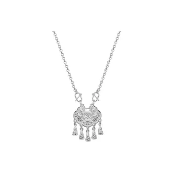 FUSSEM 999 Fine Silver Necklaces Women's