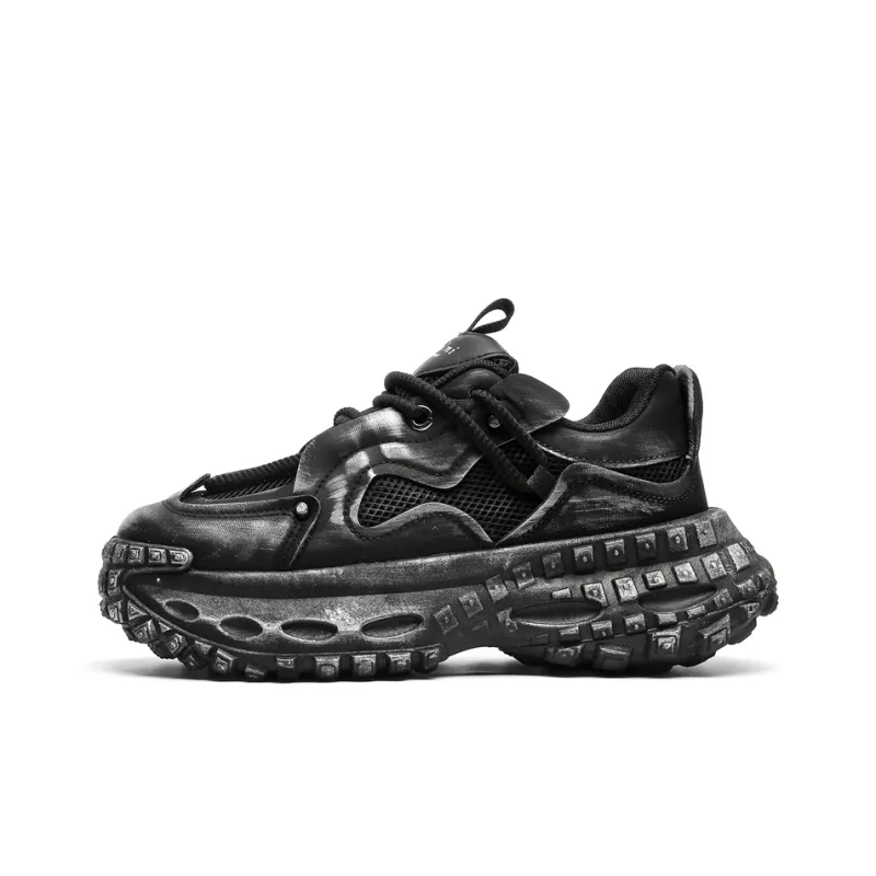 SOURCE Slip Resistant, Abrasion Resistant, Breathable Low Top Chunky Sneakers Men's-2