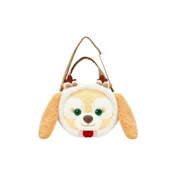 Disney 2024 Winter Daffy And Friends Polyester With PU Doll Plush Doll Handbag Shoulder Bag Regular Unisex
