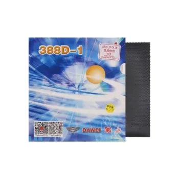 DAWEI Grain Kingdom 388D 1 Table Tennis Rubbers Sponge Long Pips Rubber All Compatibility Advanced Model, Adults