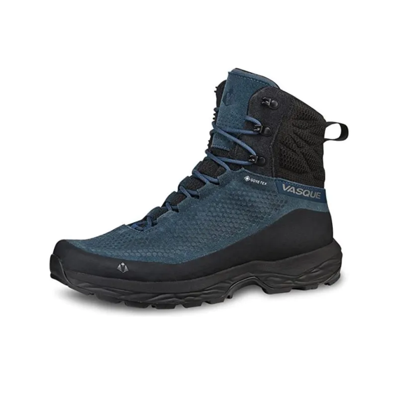 VASQUE Anti-Slip Wear-Resistant High-Top Hiking Shoes Men's Marine Blue-0