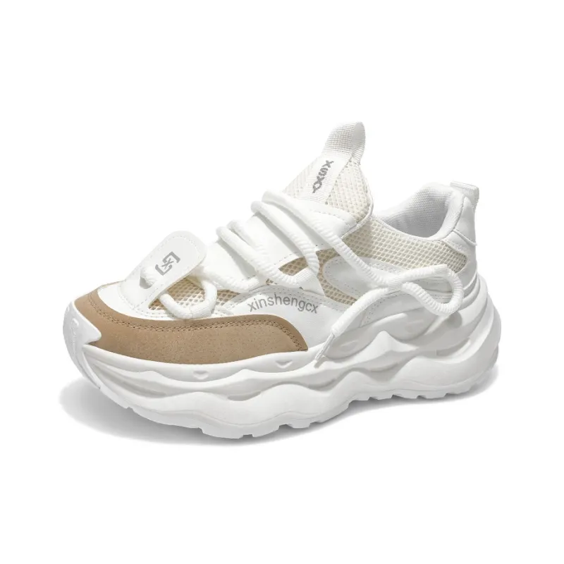SOURCE Slip Resistant, Abrasion Resistant, Breathable Low Top Chunky Sneakers Men's-1