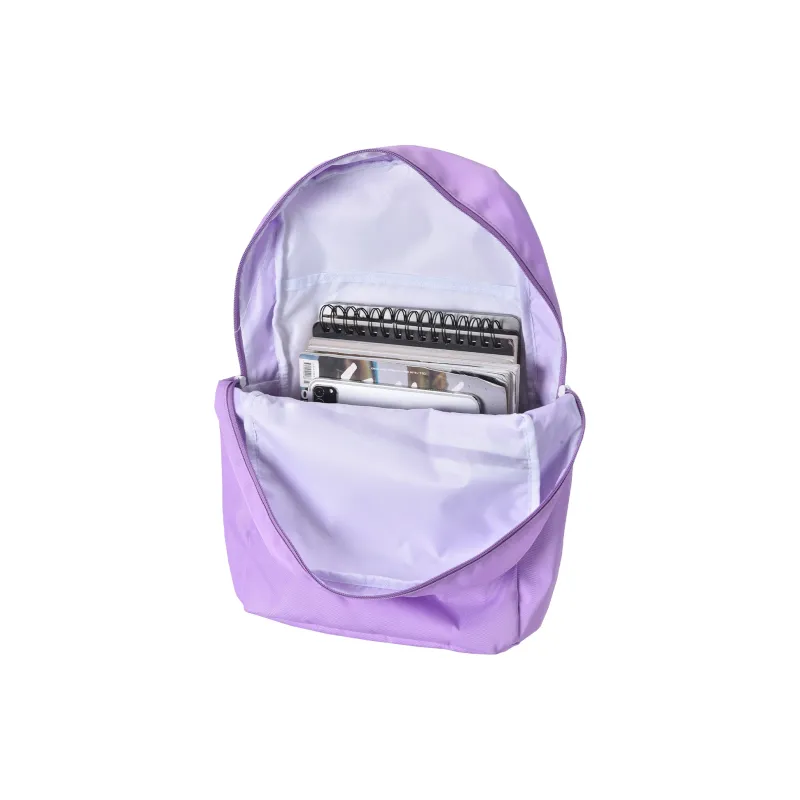 Spare No Pains. Polyester Backpack Regular Unisex Light Blue-12