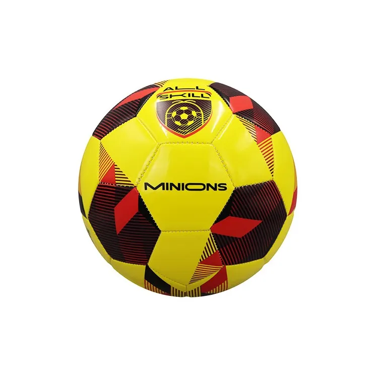 SIPAKESPORT x MINIONS Size 5 Soccer PU Unisex Yellow Black-1