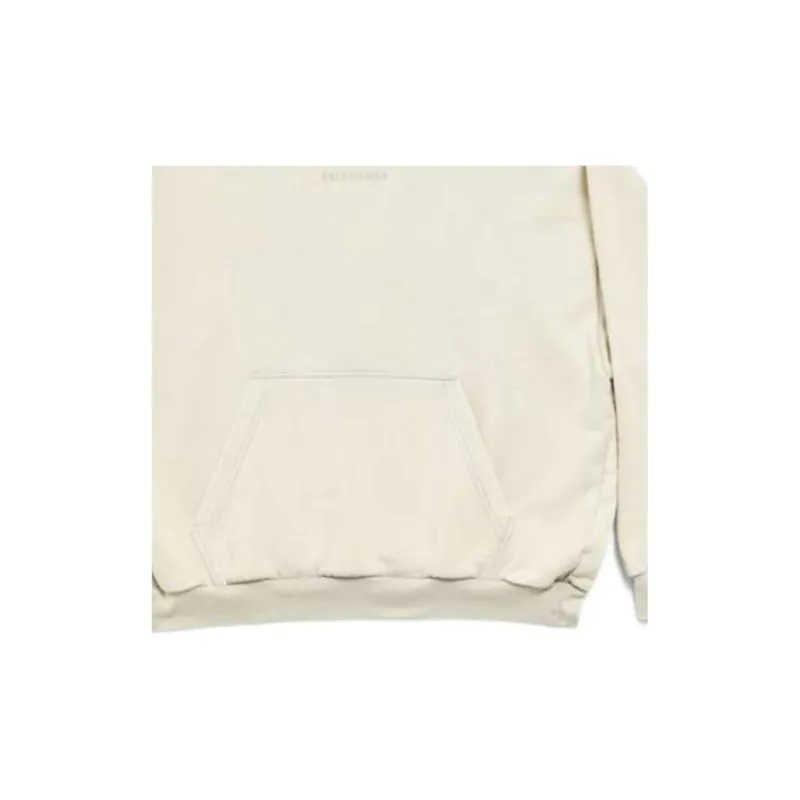 Balenciaga Logo Embroidered Hoodie-4