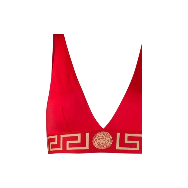 VERSACE Greca Border Bikini Top-3