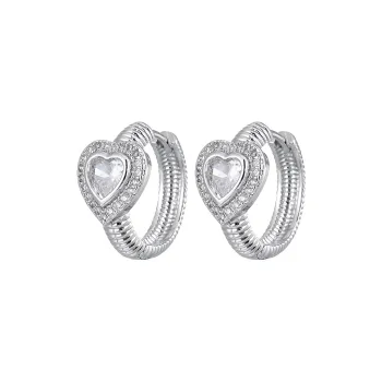 MISS XIA JWY S925 Silver Stud Earrings Unisex