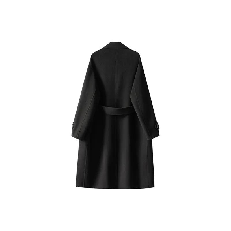 WILLIAM FOX&SONS Coat Unisex Black-1