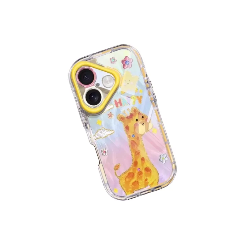 BYZ Silicone Material Creamy Elephant Phone Case Compatible With Apple IPhone 16/15/14/13/12 Phone Cases-5