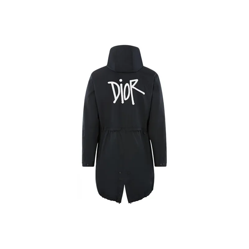 DIOR X Shawn Stussy Hooded Parka-1