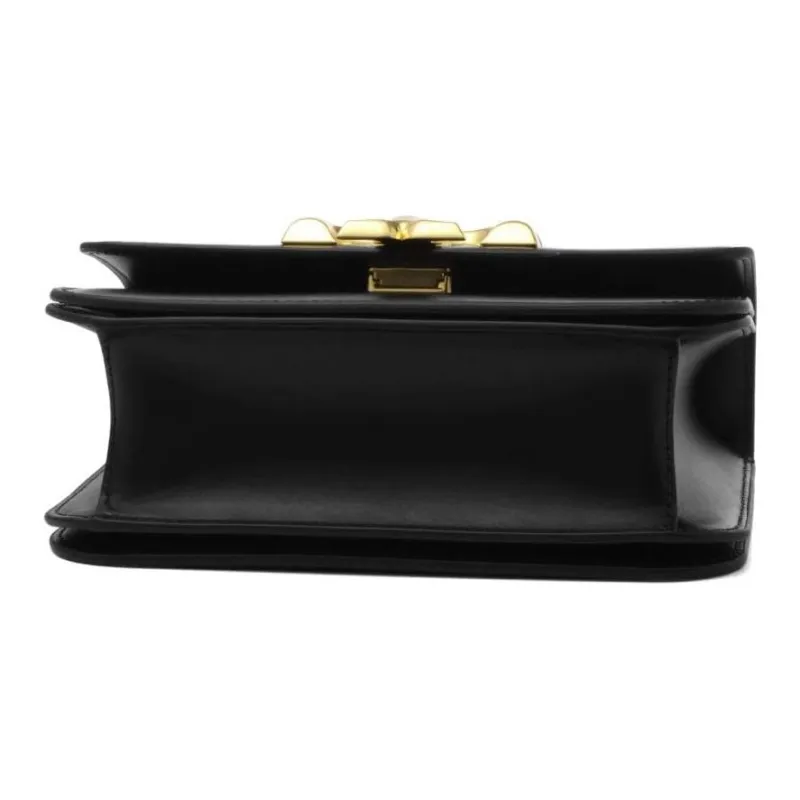TORY BURCH Eleanor Small Convertible Shoulder Bag Black-3