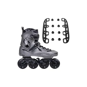 FLYING EAGLE Inline Skates Aluminum Alloy Outdoor Unisex Camouflage Gray