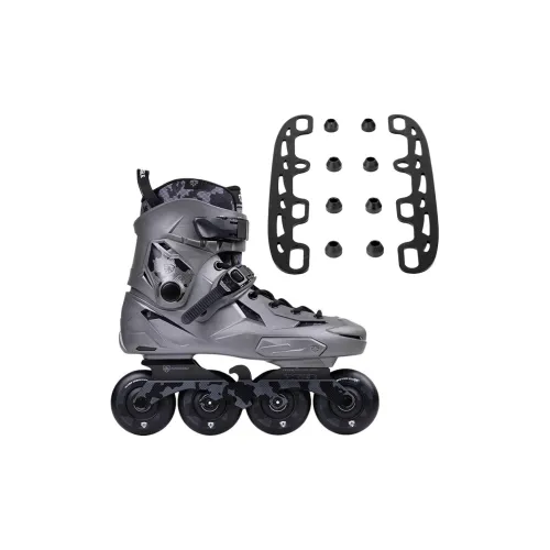FLYING EAGLE Inline Skates Aluminum Alloy Outdoor Unisex Camouflage Gray