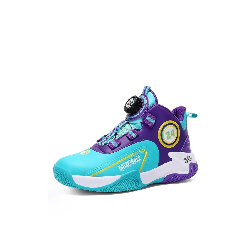 YUZHAOLIN Slip Resistant Cushioning Wear Resistant Water Resistant Children's Basketball Shoes Kids'-5