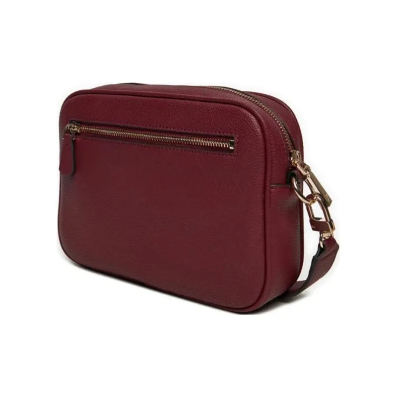 GUESS Polyurethane Crossbody Bag Shoulder Bag Regular Women's Bordeaux Color-1