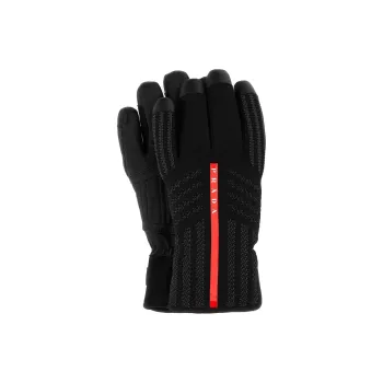 PRADA Polyamide Gloves Men's Black