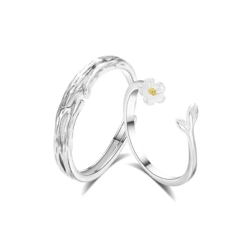 QIANCHANG S999 Fine Silver Rings Unisex