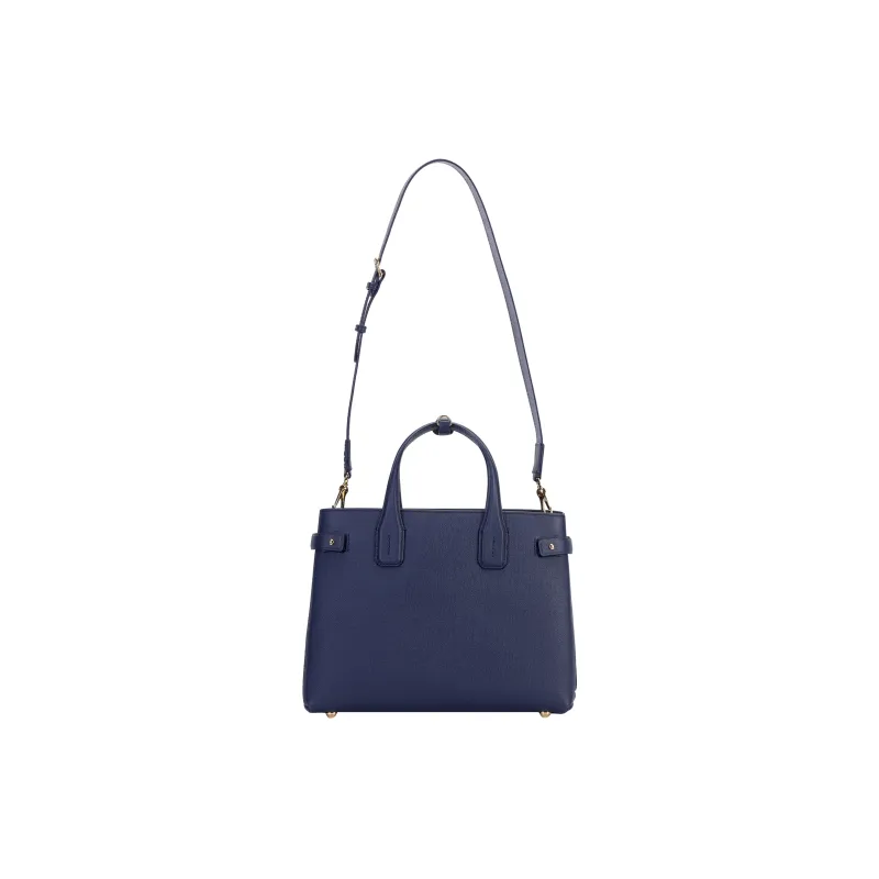 Burberry Cow Leather Crossbody Bag, Shoulder Bag, Handbag Women's Regency Blue-5