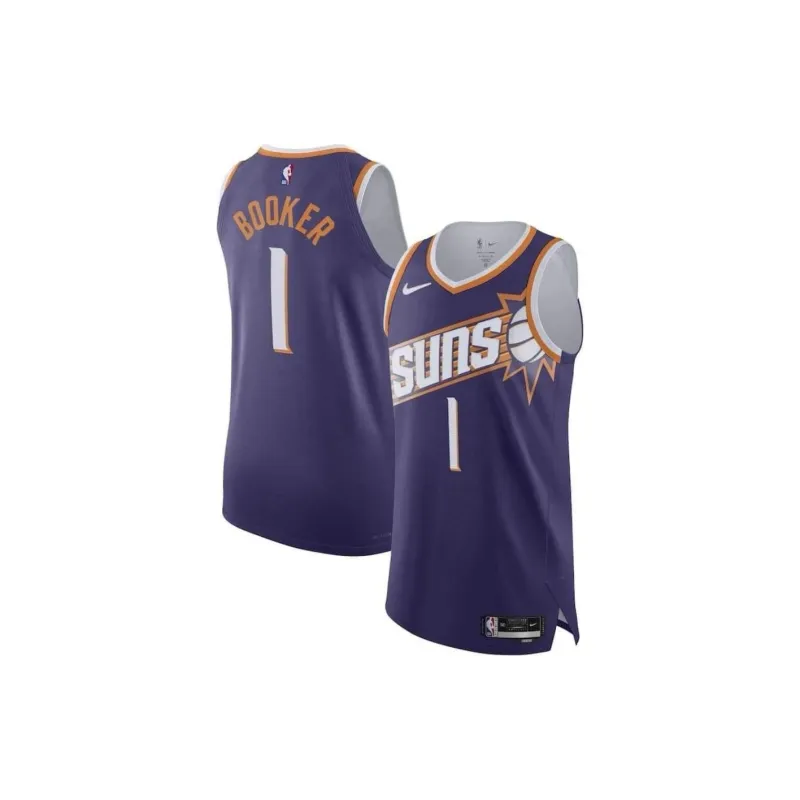 Nike Devin Booker Phoenix Suns 2023/24 Icon Edition Men's Nike Dri FIT Adv Nba Authentic Jersey-2
