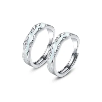 KING SIZE JEWELRY 999 Fine Silver Rings Unisex