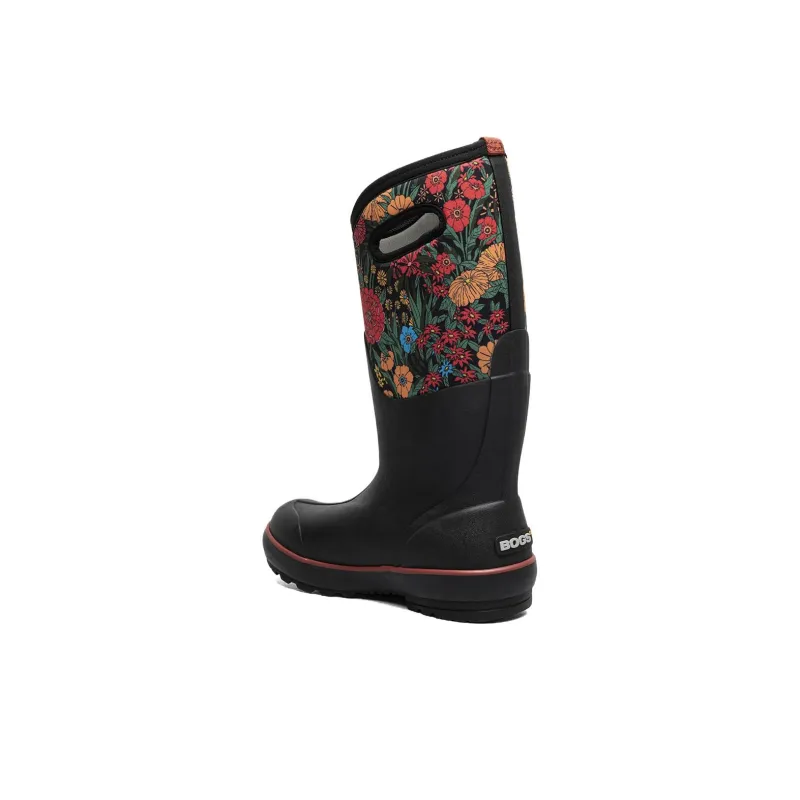 BOGS Wear-Resistant Slip-Resistant Rain Boots Women's Black-2