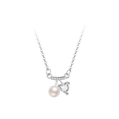 Stacked S925 Silver Necklaces Unisex
