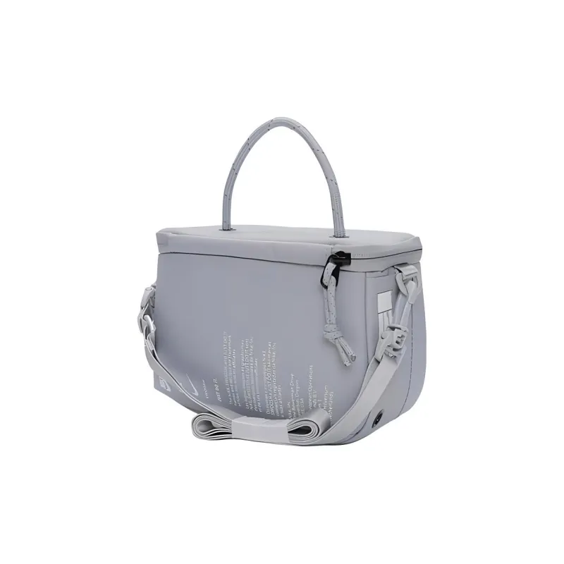 Nike Fabric Handbag, Shoulder Bag, Crossbody Bag Regular Unisex Wolf Gray-2