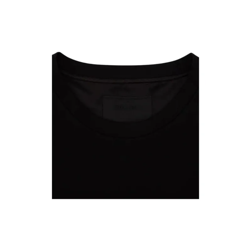 PRADA Logo Embroidered Crewneck T Shirt-2