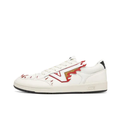 Vans Anti Slip Wear Resistant Low Top Skateboard Shoes Men's White