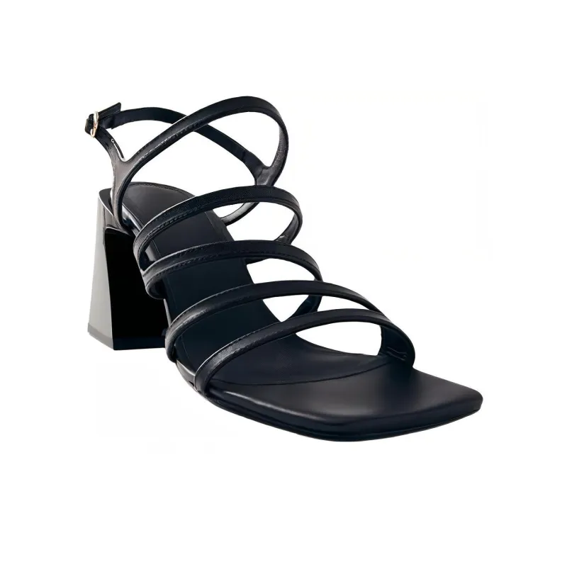 ALOHAS Aubrey Strap Sandals 8cm Women's Black-1