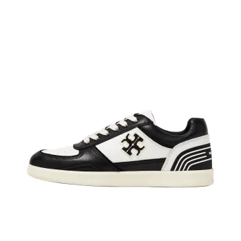 TORY BURCH Clover Court Colour block Leather Sneakers