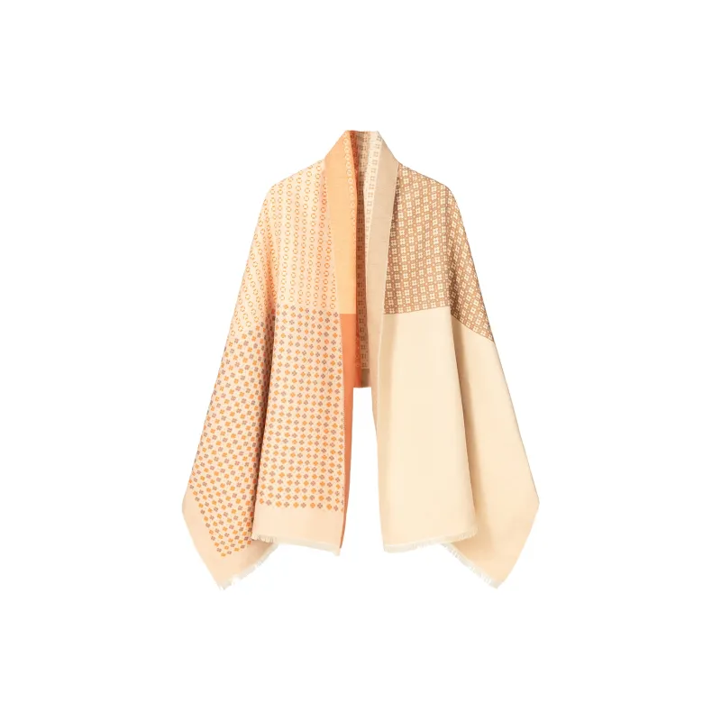 Shanghai Story Polyester Knit Scarves Women's-50