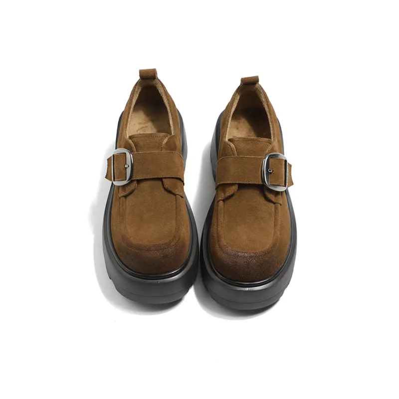MIS. DANNY Casual Single Shoes Women's Coffee-4