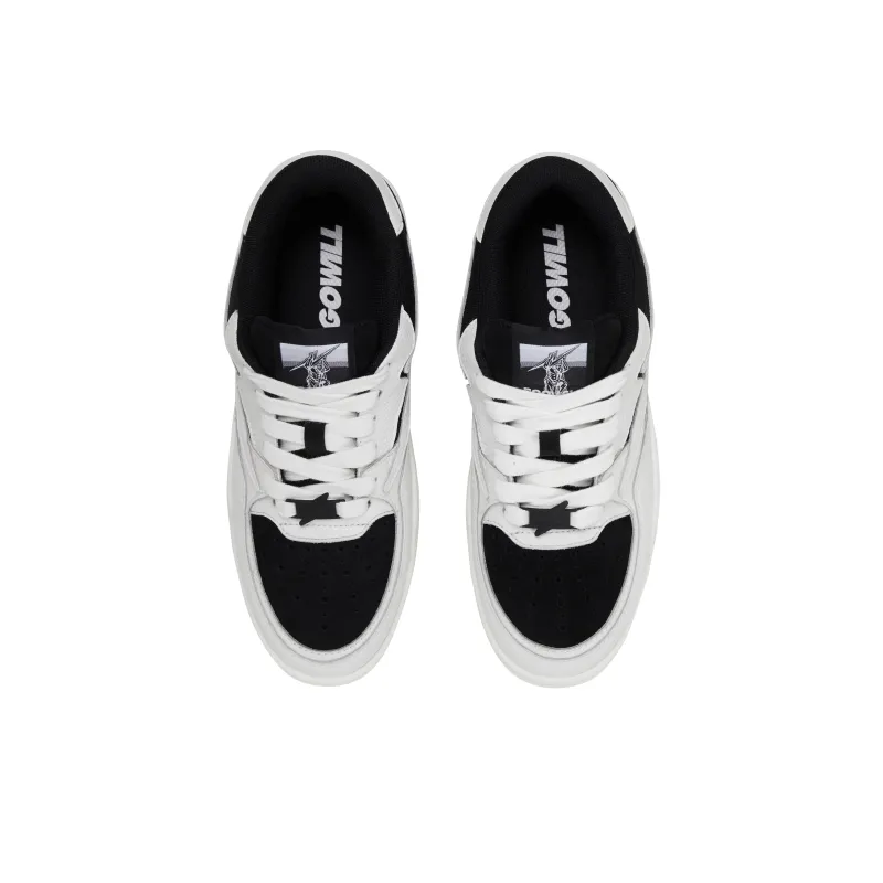 EGOWILL Anti Slip And Wear Resistant Height Increasing Low Top Skateboard Shoes Unisex-2