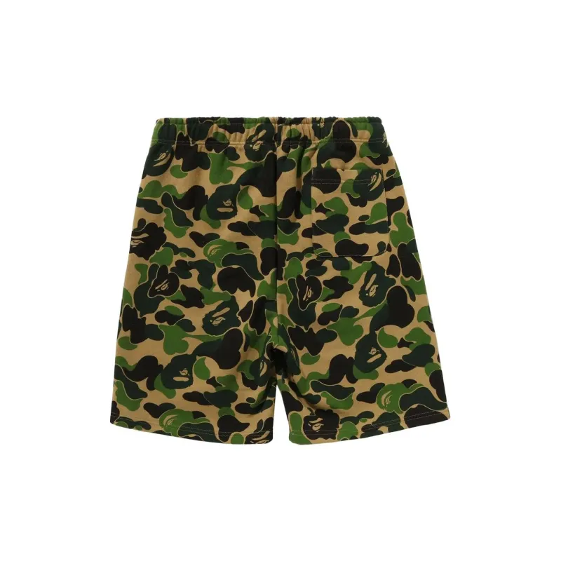 Bape Abc Camo Shark Sweat Shorts-3