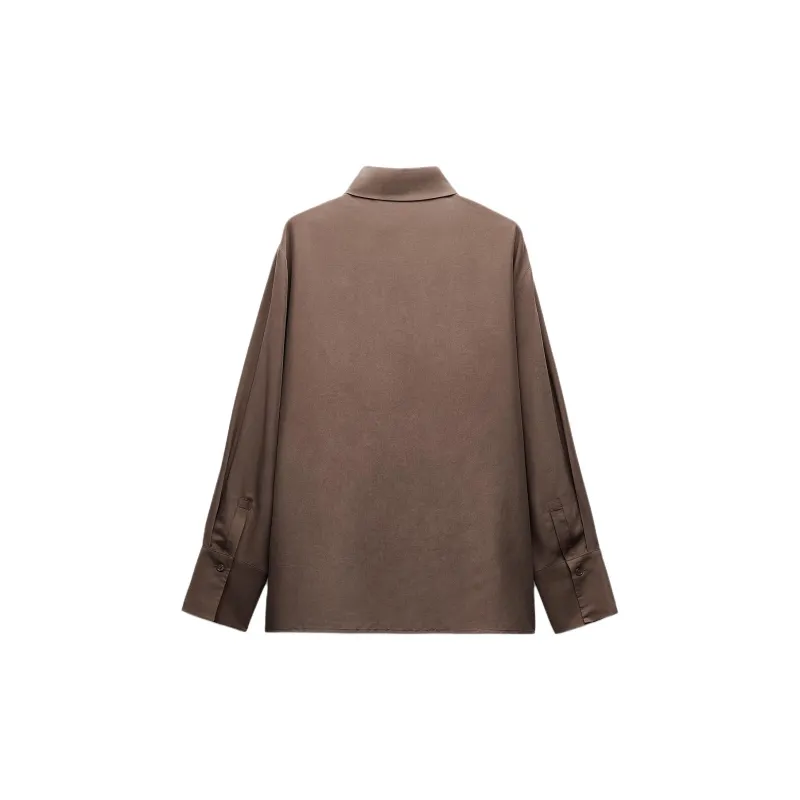 ZARA ZW Series Shirt Women's Red Clay-1