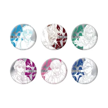 SUNRISEPOP Bold Party Merch, Ultra Natural Armed Doll Dada Melase Peach Ekaun Mirror Badge Badges