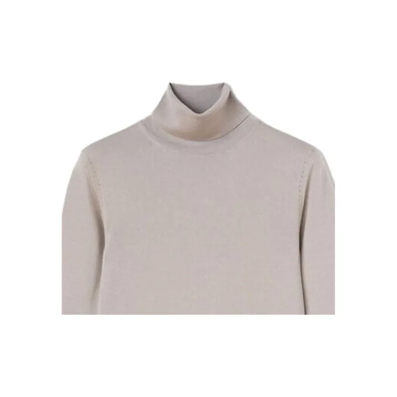 Loro Piana Neo Piuma Turtleneck Sweater Women's Gray-5