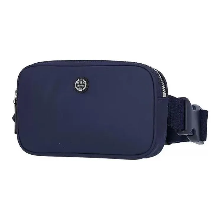 TORY BURCH Recycled Nylon Fanny Pack Mini Women's Marine Blue-1
