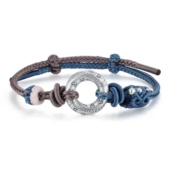 CHINA GOLD Sterling Silver 990 Bracelets Unisex