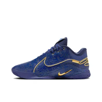 Monopoly x Nike LeBron 22 Anti Slip Wear Resistant Low Top Basketball Shoes Unisex Blue