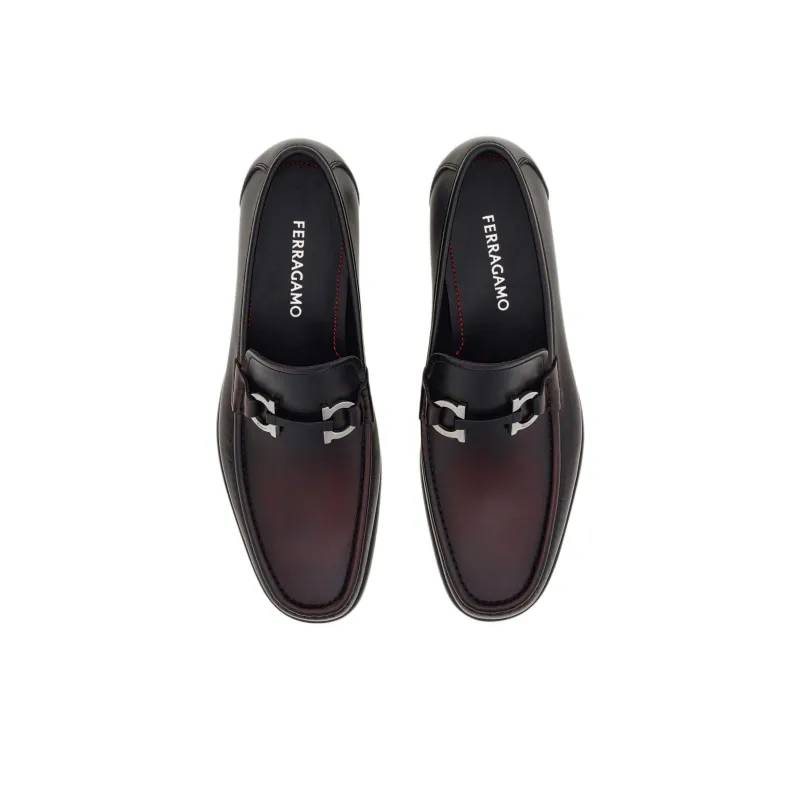 FERRAGAMO GANCINI Loafers Men's Black-3