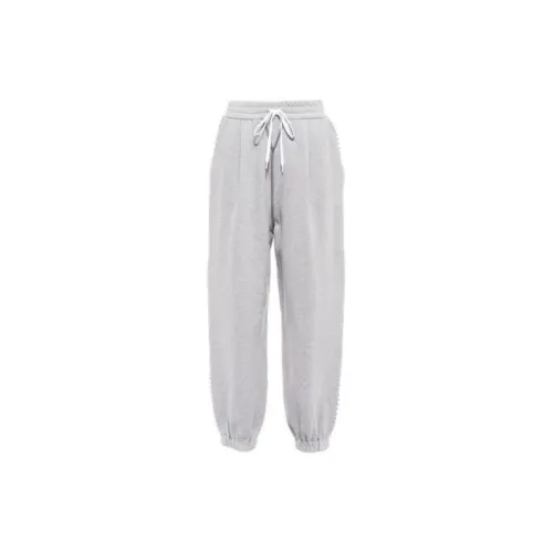 MIU MIU FW21 Knitted Sports Pants Women's Gray
