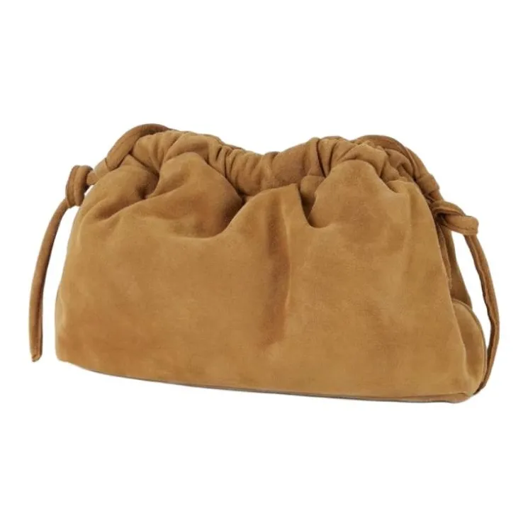 MANSUR GAVRIEL Suede Lambskin Crossbody Bag Shoulder Bag Mini Women's Chocolate-1