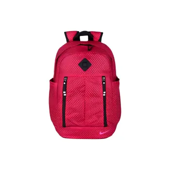 Nike Polyester Backpack Regular Women's Rose Red