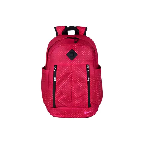 Nike Polyester Backpack Regular Women's Rose Red